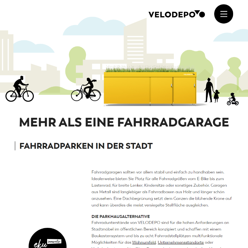 Fahrradgarage VELODEPO